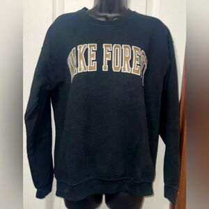 Wake Forest University Demon Deacons crewneck sweatshirt adult size S